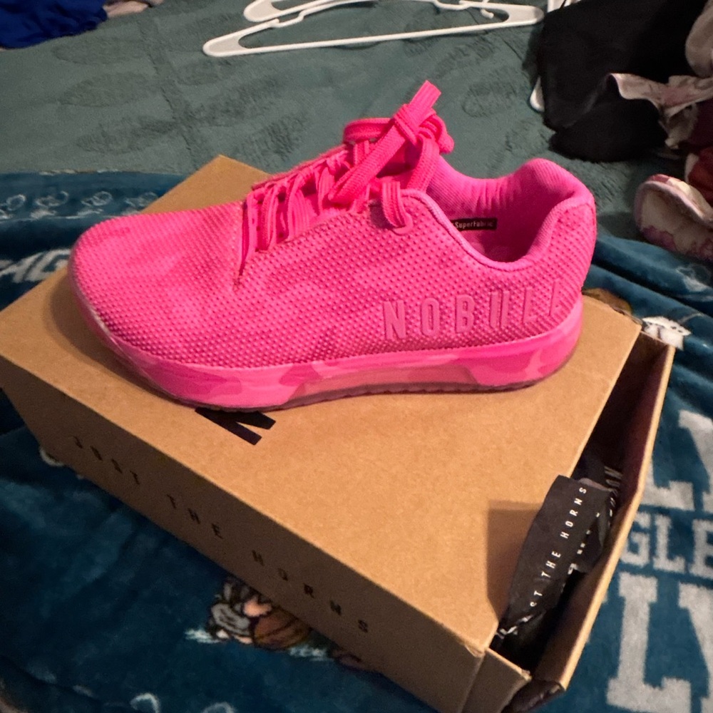 NOBULL Bright Pink Sneakers